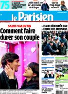 Le Parisien + cahier Paris Lundi 14 février 2011